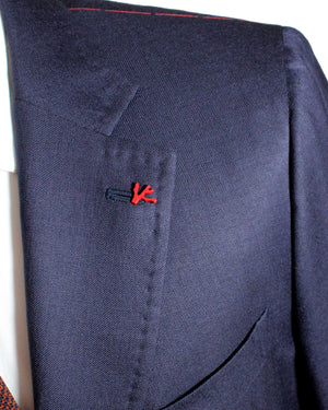 Isaia Lapel Suit Jacket