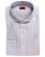 Isaia Shirt White Lilac Stripes 40 - 15 3/4 Regular Fit