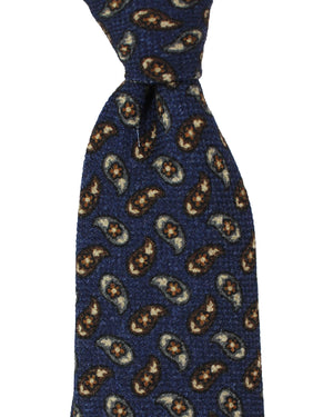 Isaia Sartorial Wool Silk Tie