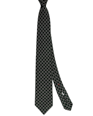 Isaia Sevenfold Wool Silk Necktie