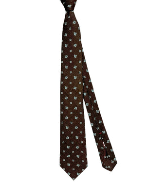 Isaia Sevenfold Wool Silk Necktie