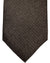 Isaia Sevenfold Tie Brown Micro Pattern - Silk Necktie