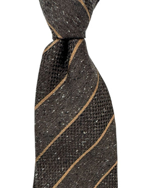 Isaia Sevenfold Silk Necktie