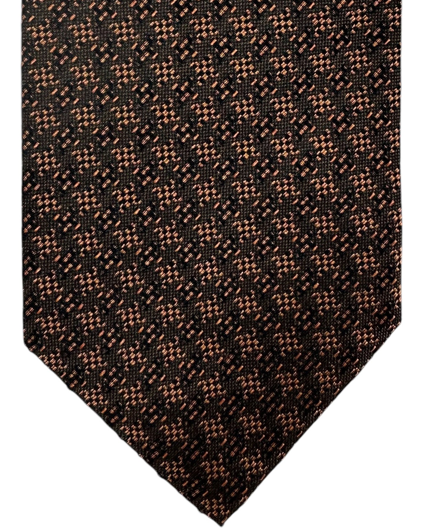 Brown Isaia Tie