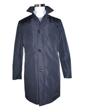 New Kired Overcoat Navy Long Coat 