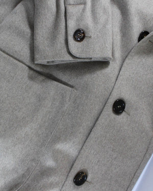 Kired Long Coat Beige Overcoat