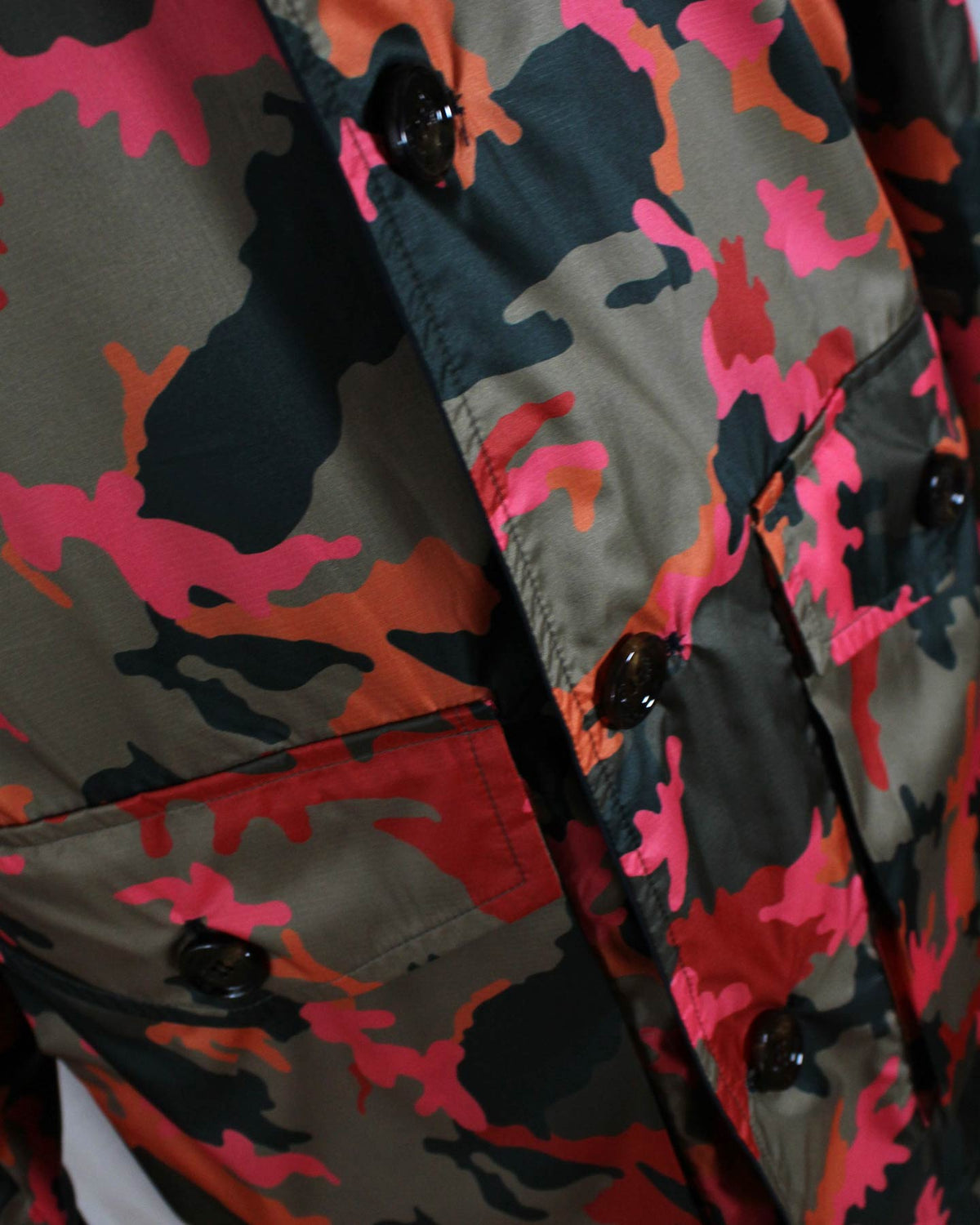 Kired Kiton Jacket Reversible Camo Rain Coat