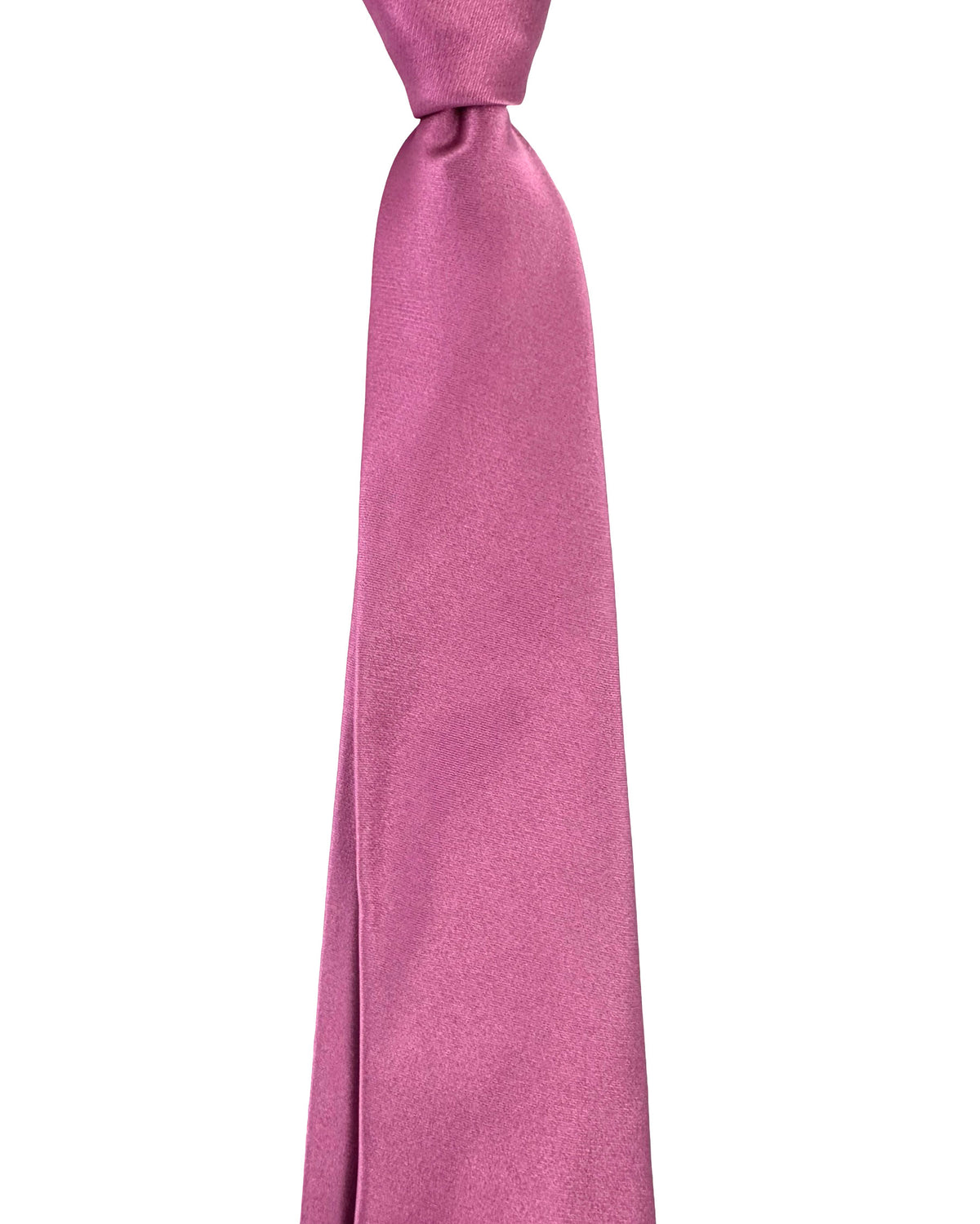 Kiton Tie Solid Pink