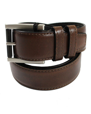 Kiton Belt - Brown Leather Men Belt 