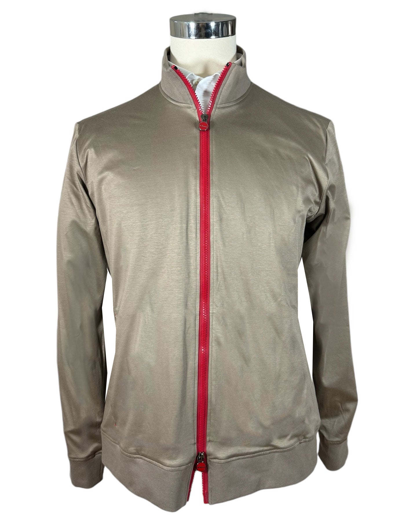 Kiton Jacket Beige Full Zip
 