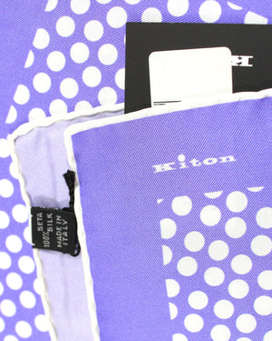 Kiton Silk Pocket Square 