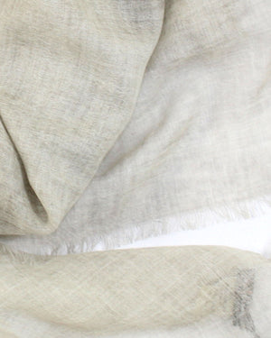 Kiton Scarf Gray Cashmere Silk - Square Wrap SALE