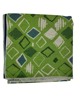 Kiton Silk Scarf Green Design