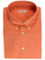 Kiton Dress Shirt Orange Solid Spread Collar