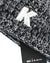 Kiton Soft Knit Cap Cashmere Black Gray