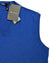 Kiton Sleeveless Sweater Royal Blue Cashmere Silk 