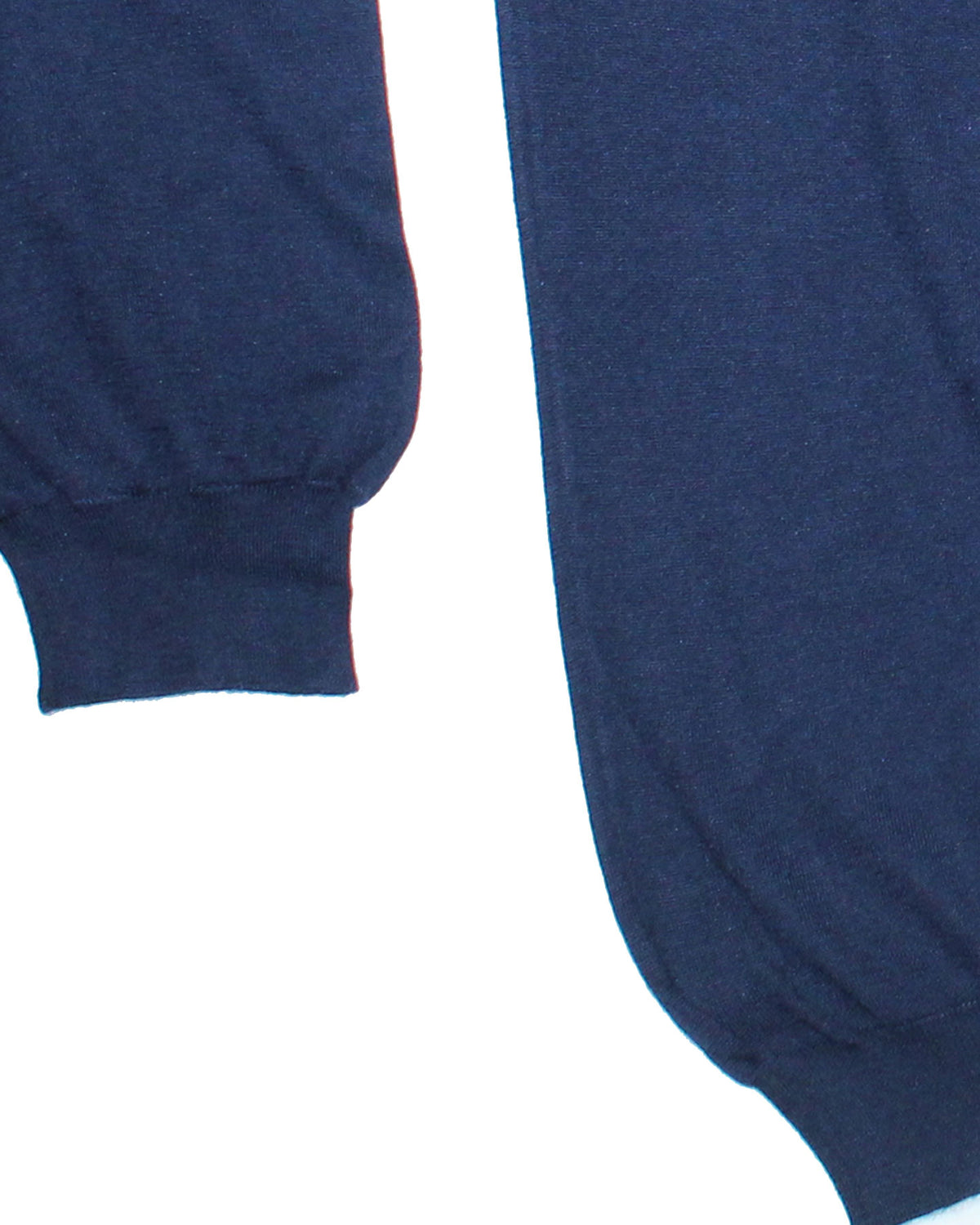 Kiton Sweater Dark Blue EU 68 / 8XL Cashmere Silk Quarter Zip Pullover SALE