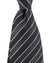 Kiton Sevenfold Tie Brown Gray Stripes