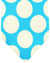 Kiton Sevenfold Tie Aqua Blue Polka Dots Design