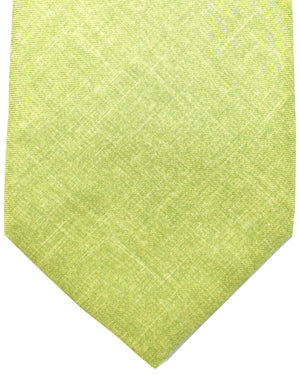 Kiton Tie Lime Solid Design - Sevenfold Necktie