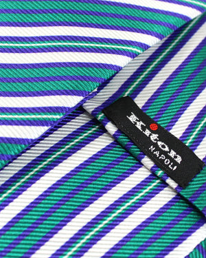 Kiton  silk Sevenfold Necktie
