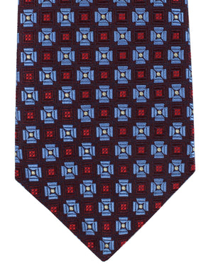Kiton Tie Geometric - Sevenfold Necktie