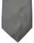Kiton Silk Tie Gray Grosgrain - Sevenfold Necktie