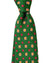 Kiton Tie Dark Green Mini Flowers - Sevenfold Necktie