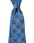 Kiton Tie Sky Blue Flowers - Sevenfold Necktie