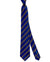 Kiton Tie Navy Brown Stripe - Sevenfold Necktie