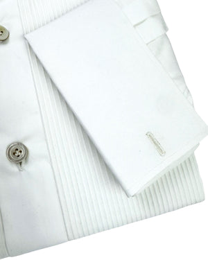 Kiton Tuxedo Shirt White