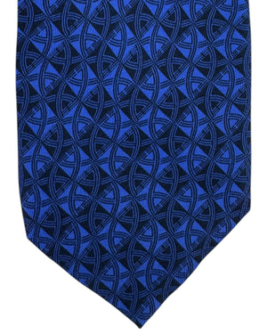 Leonard Paris Tie Navy Logo Design