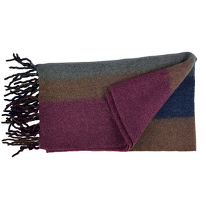 Loro Piana Scarf Grande Stripes Fringe Design - Luxury Shawl