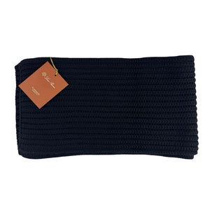 Loro Piana Cashmere Scarf Dark Navy - Woven Men Shawl