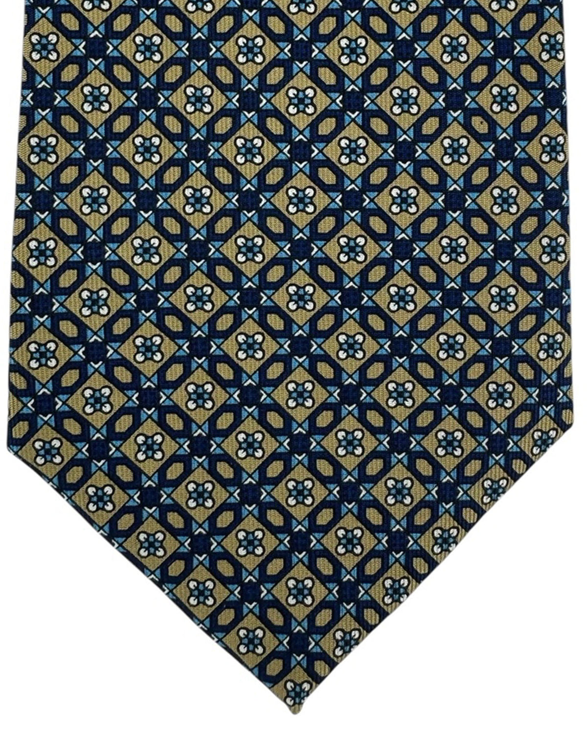 Navy Blue Olive Tie
