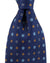 E. Marinella Tie Dark Blue Geometric Design