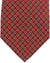 E. Marinella Tie Dark Red Olive Geometric Design