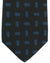 E. Marinella Tie Gray Blue Geometric - Sartorial