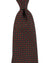 E. Marinella Tie Dark Blue Red Geometric Design - Wide Necktie