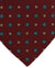 E. Marinella Tie Maroon Micro Medallions - Wide Necktie