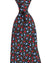 E. Marinella Tie Blue Red Brown Micro Pattern Design