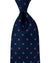 E. Marinella Tie Dark Blue Red Mini Floral Design