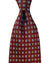 E. Marinella Tie Maroon Blue Olive Mini Floral Design