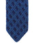 Missoni Knitted Tie Dark Blue Green Geometric Design