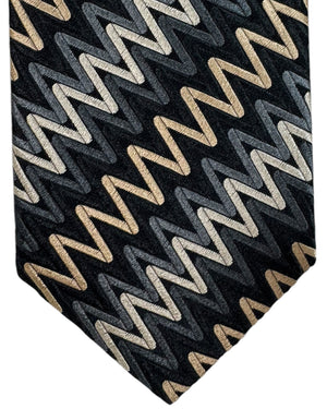 Missoni Tie Gray Zig Zag Design SALE