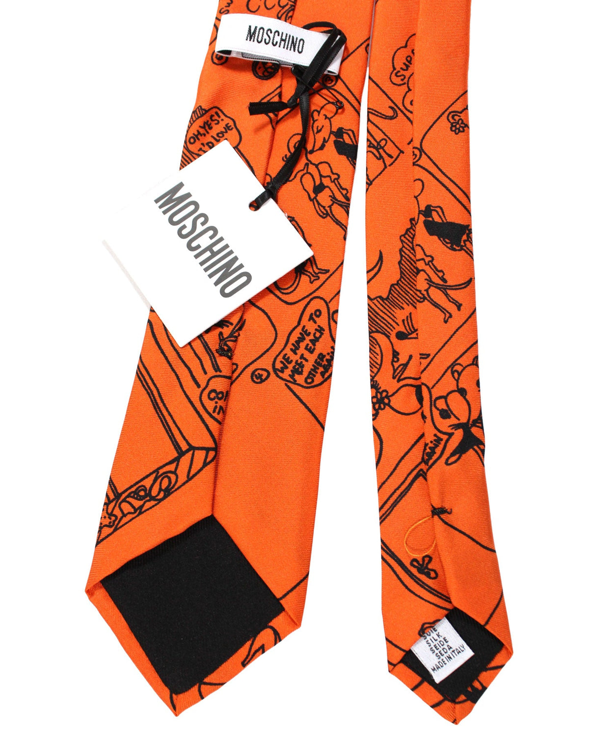 Moschino silk Tie 