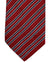 Moschino Tie Dark Red Stripes Design 