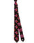 Moschino Tie Brown Black Pink Mouse Design