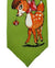 Moschino Tie Light Green Deer Design