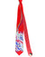 Vitaliano Pancaldi Silk Tie Red Royal Blue Paisley Design